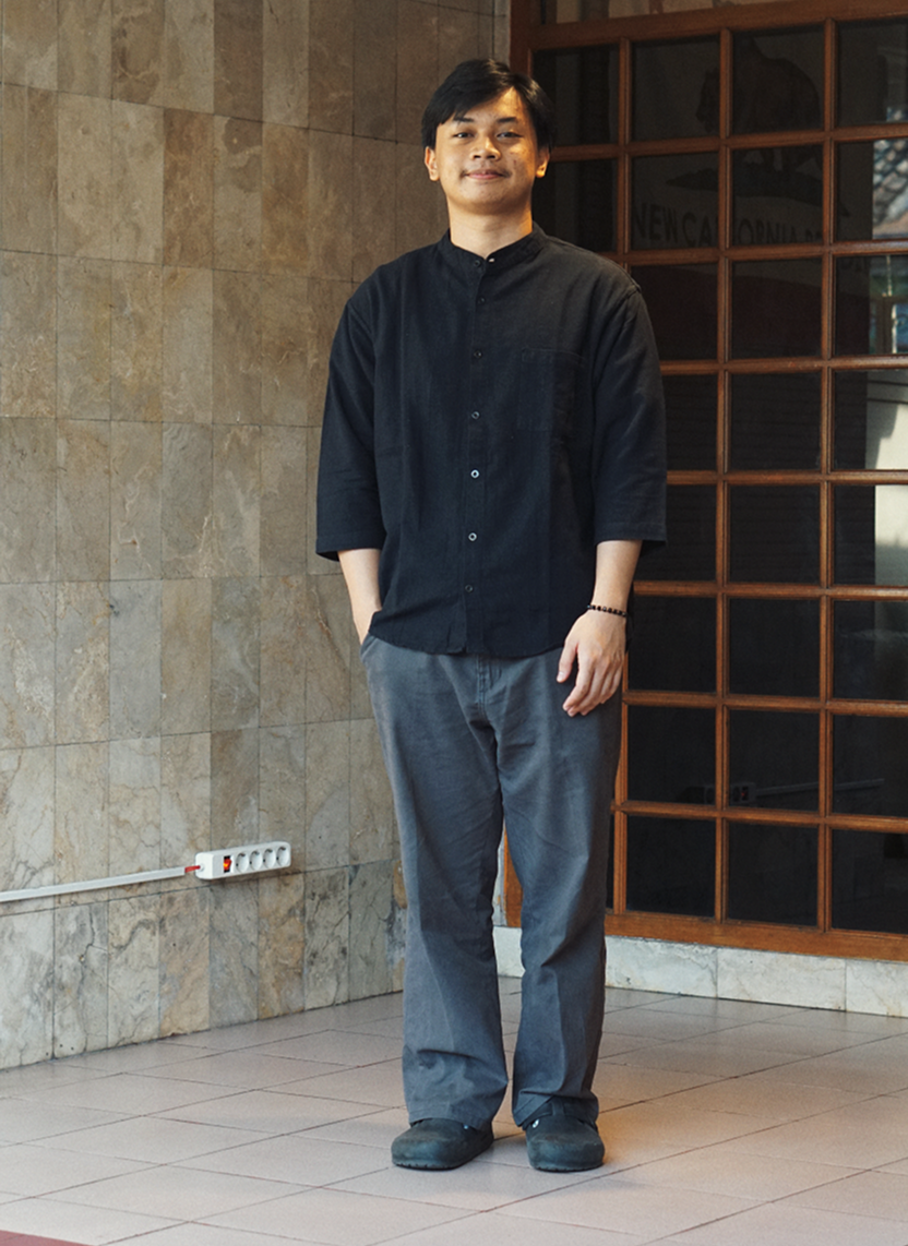The founder of COCA Coffee Shop in Salatiga